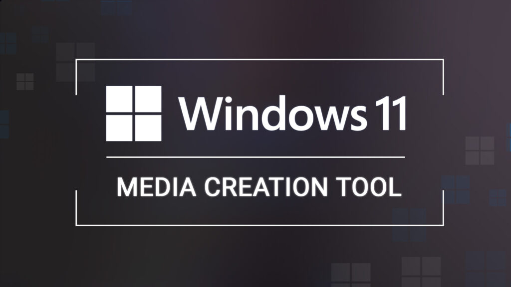 windows 11 avec le media creation tool